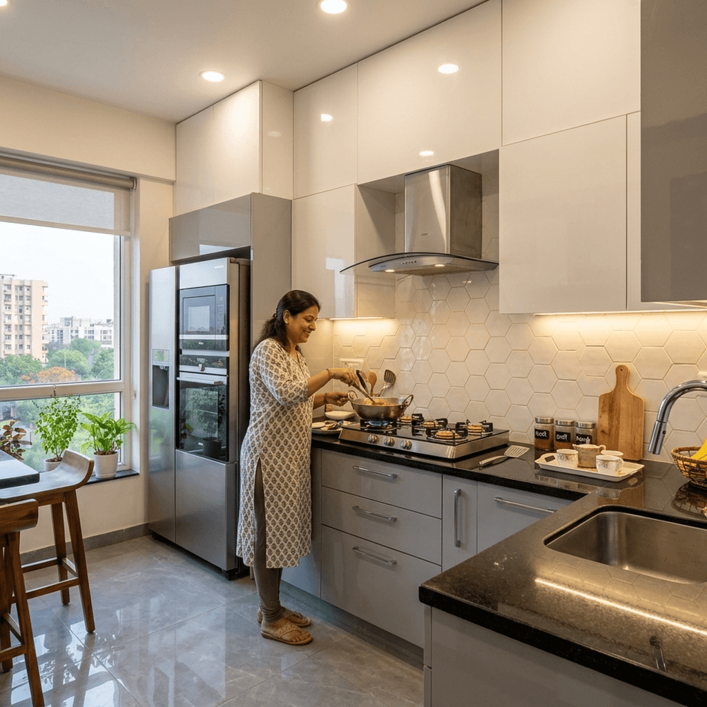 Modern 2 BHK Flat in South Extension