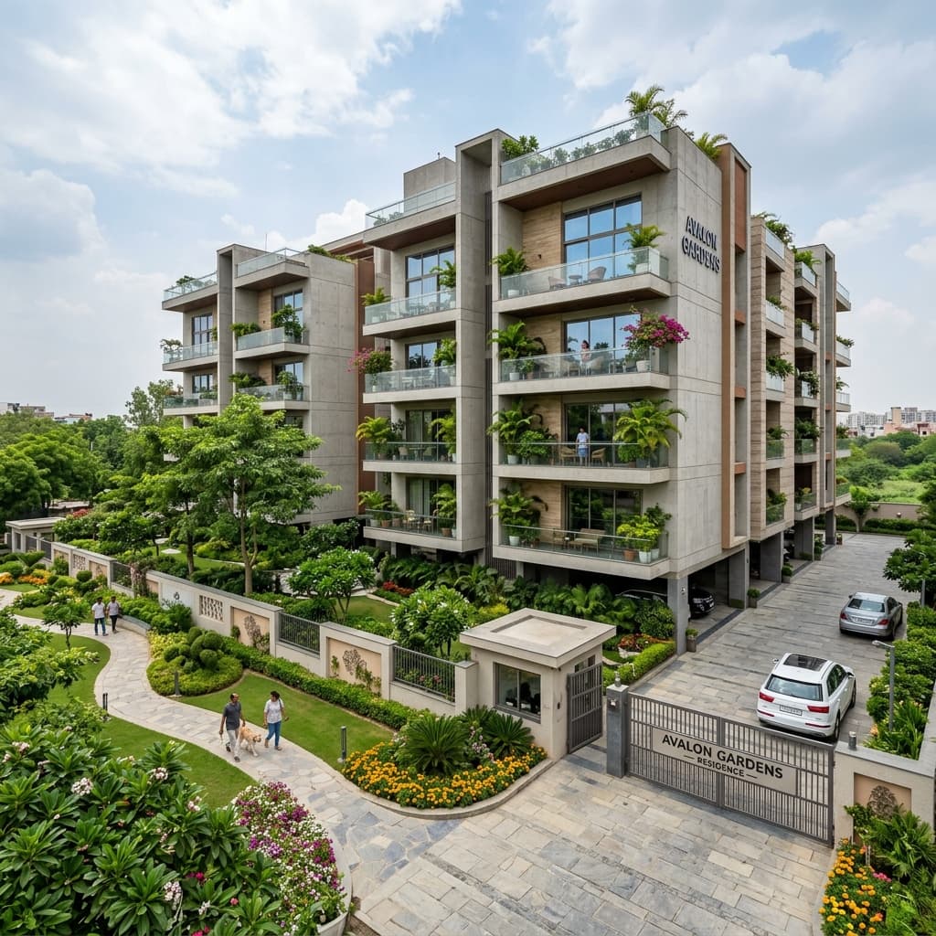 Modern 2 BHK Flat in Greater Kailash