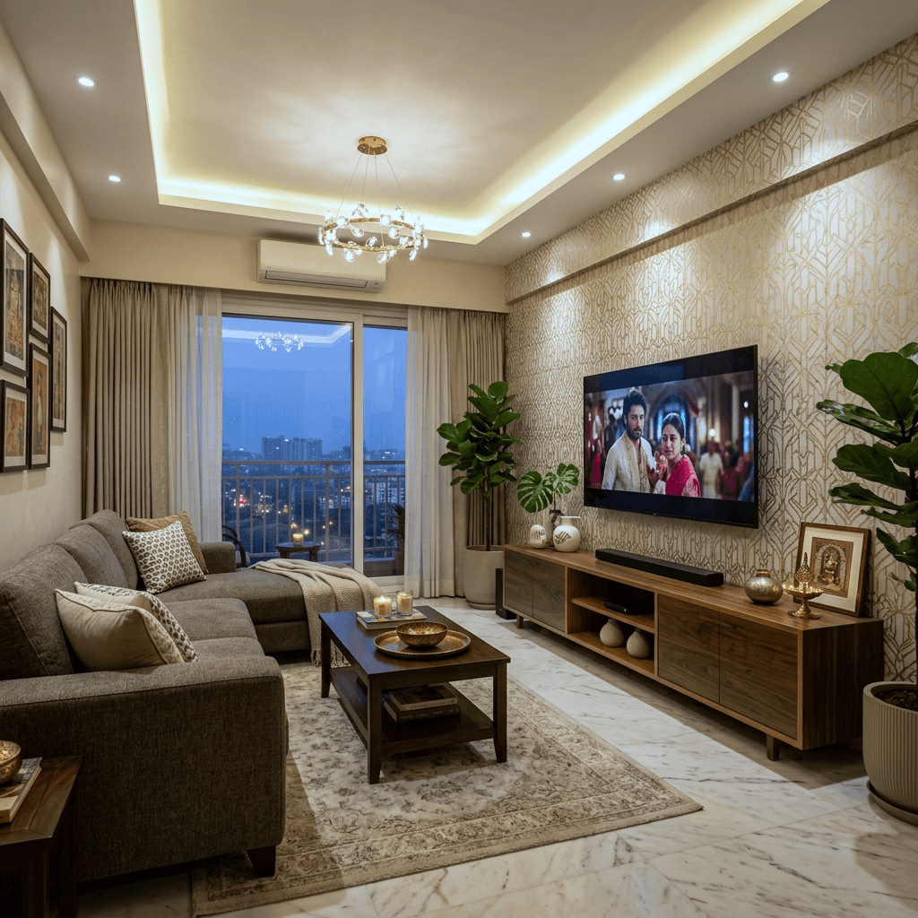 Modern 2 BHK Flat in Laxmi Nagar