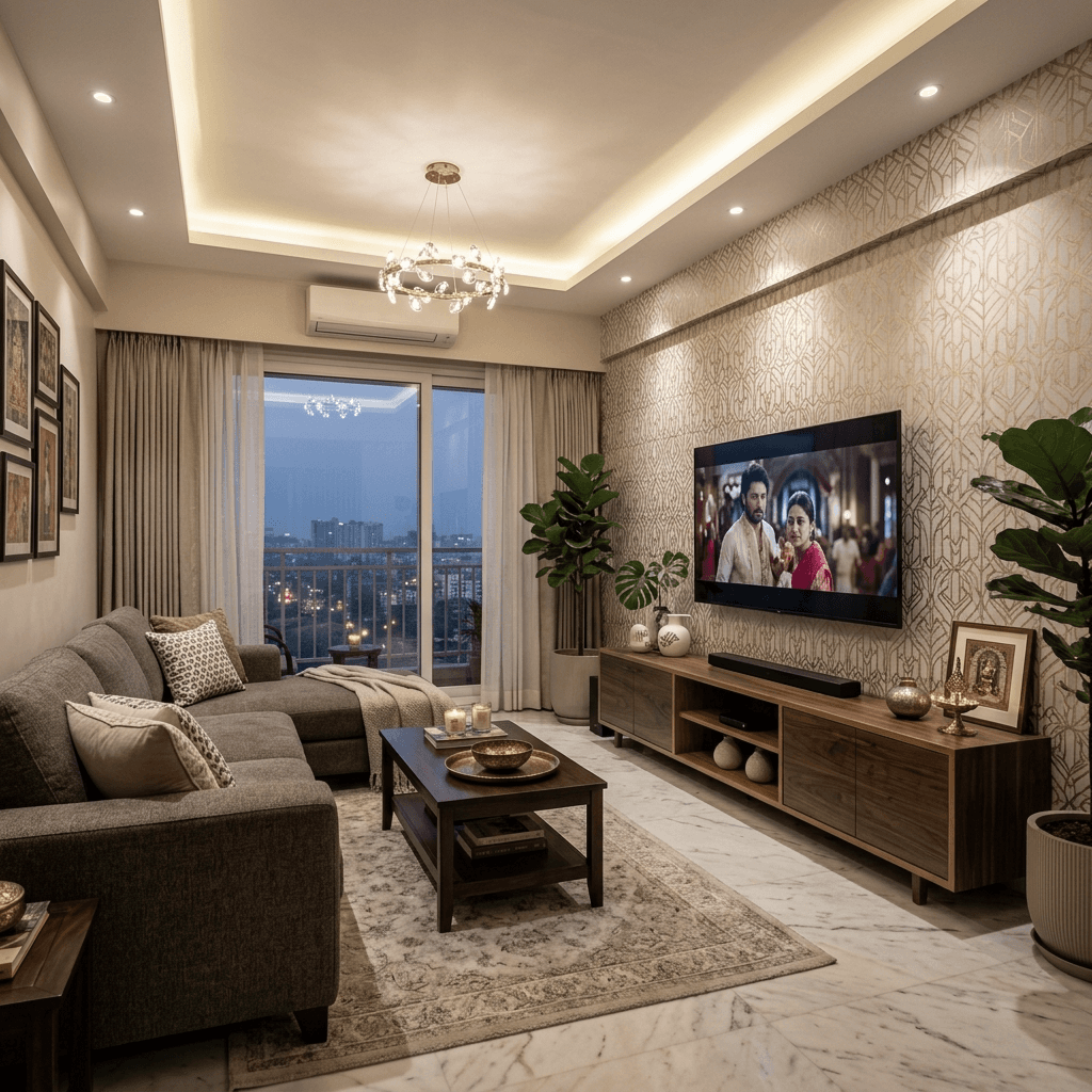 Renovated 2 BHK Flat for Rent in Saket