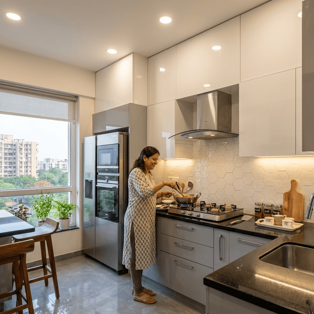 Premium 3 BHK Flat in Mayur Vihar Phase 1