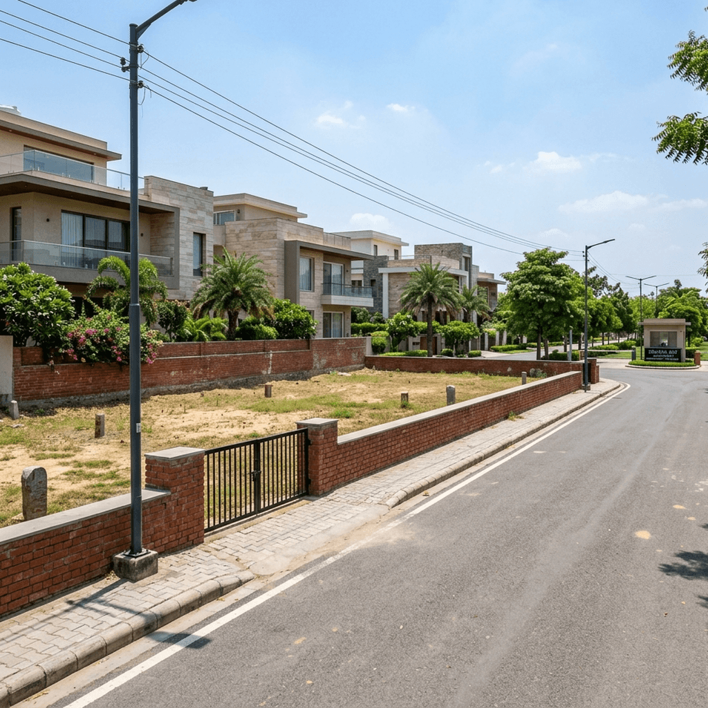 Commercial Land / Open Yard on Rent in South Extension